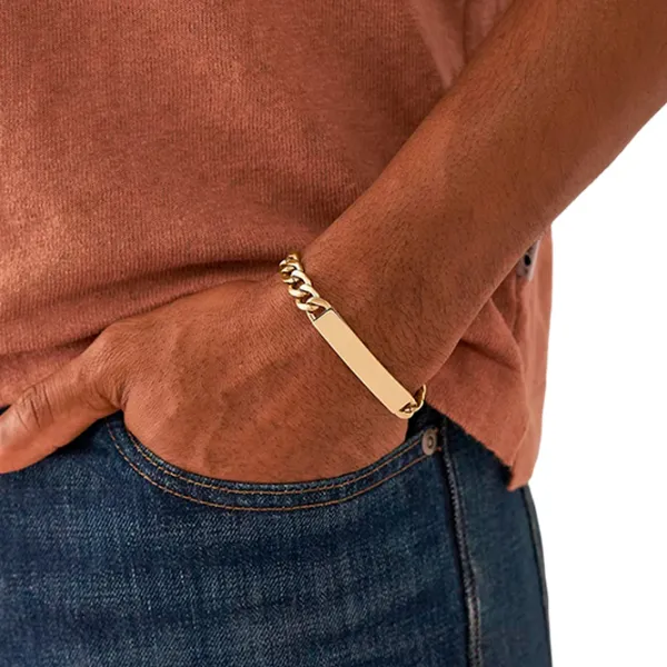 Brățară pentru bărbați FOSSIL JF04465710 Inox/ Gold photo 4 Brățară pentru bărbați FOSSIL JF04465710 Inox/ Gold photo 4