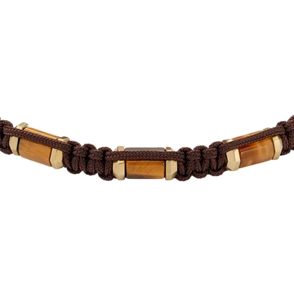 Brățară pentru bărbați FOSSIL JF04471710 Pânză/ Brown photo 2