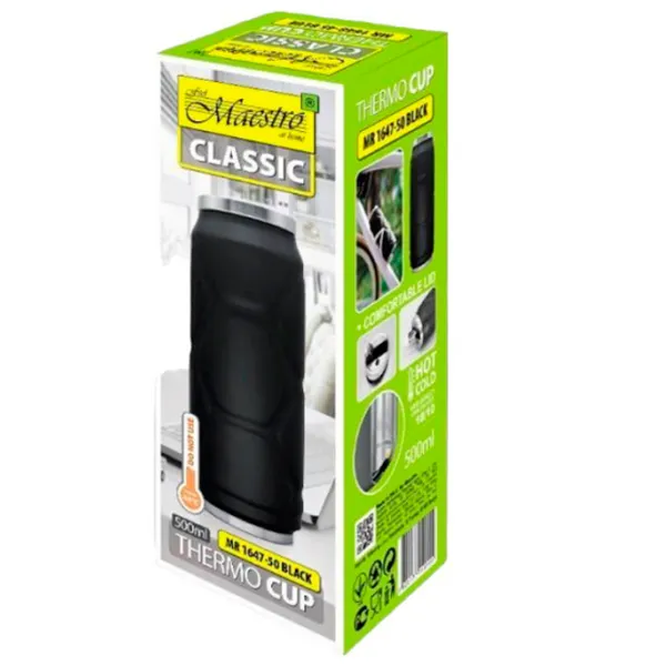 Termos Maestro Classic Mr-1647-50 Multicolor 0.5l photo 5 Termos Maestro Classic Mr-1647-50 Multicolor 0.5l photo 5
