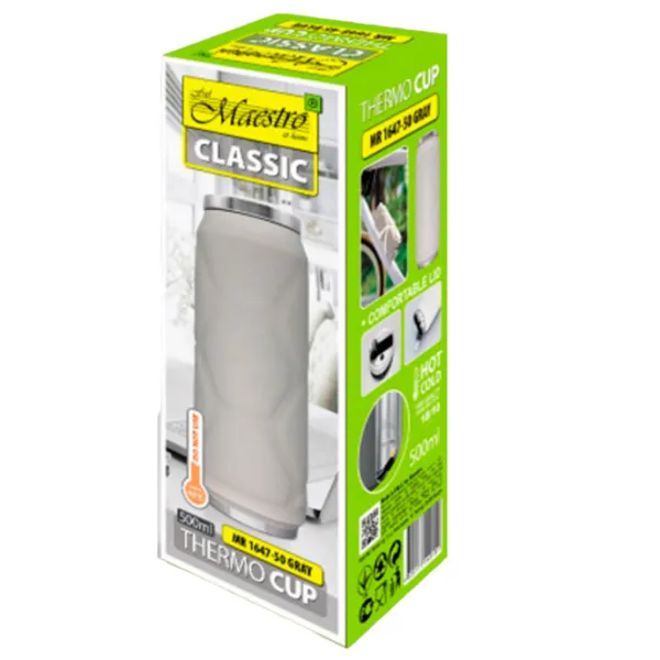 Termos Maestro Classic Mr-1647-50 Multicolor 0.5l photo 6 Termos Maestro Classic Mr-1647-50 Multicolor 0.5l photo 6