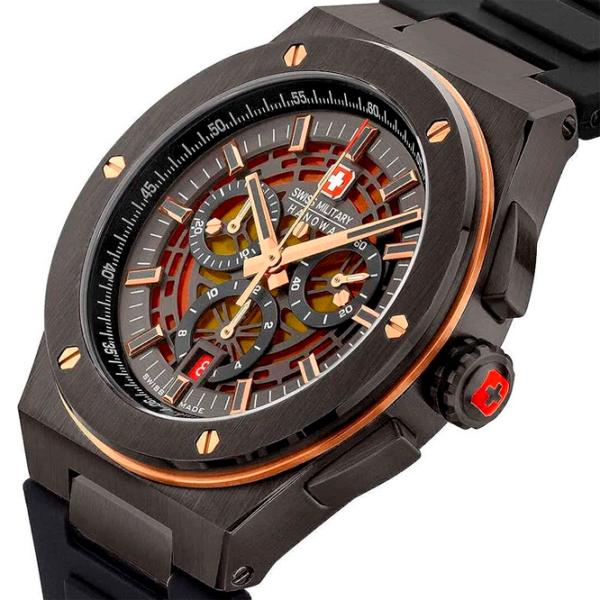 Ceas de mână pentru bărbați Swiss Military Hanowa SMWGO0000941 Cuarț/ 43 mm photo 2 Ceas de mână pentru bărbați Swiss Military Hanowa SMWGO0000941 Cuarț/ 43 mm photo 2