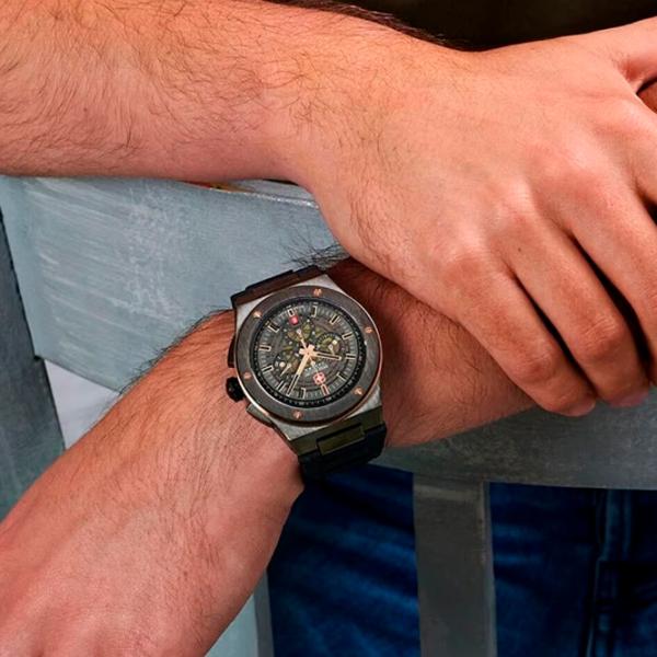 Ceas de mână pentru bărbați Swiss Military Hanowa SMWGO0000941 Cuarț/ 43 mm photo 4 Ceas de mână pentru bărbați Swiss Military Hanowa SMWGO0000941 Cuarț/ 43 mm photo 4