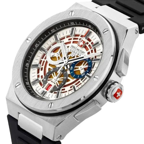 Ceas de mână pentru bărbați Swiss Military Hanowa SMWGO0000901 Cuarț/ 43 mm photo 2 Ceas de mână pentru bărbați Swiss Military Hanowa SMWGO0000901 Cuarț/ 43 mm photo 2