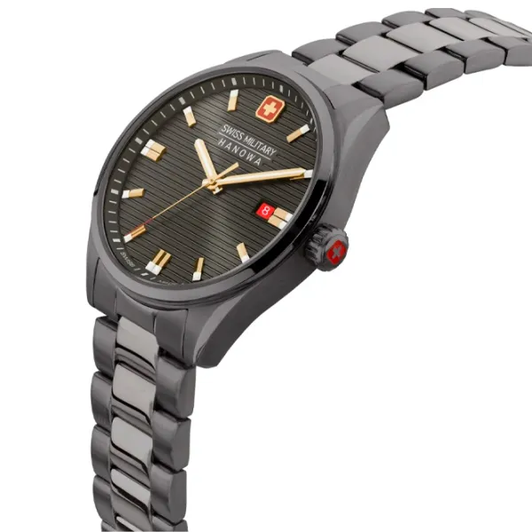 Ceas de mână pentru bărbați Swiss Military Hanowa SMWGH2200141 Cuarț/ 40 mm photo 2 Ceas de mână pentru bărbați Swiss Military Hanowa SMWGH2200141 Cuarț/ 40 mm photo 2