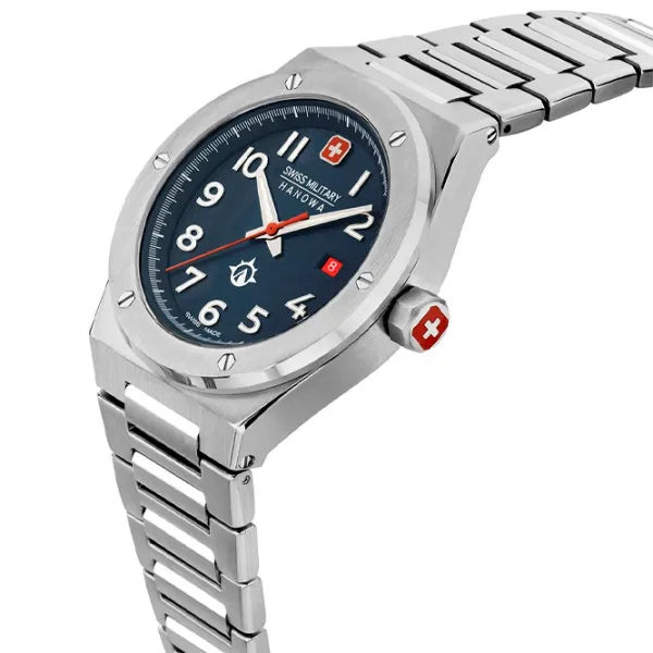 Ceas de mână pentru bărbați Swiss Military Hanowa SMWGH2101903 Cuarț/ 43 mm photo 2 Ceas de mână pentru bărbați Swiss Military Hanowa SMWGH2101903 Cuarț/ 43 mm photo 2