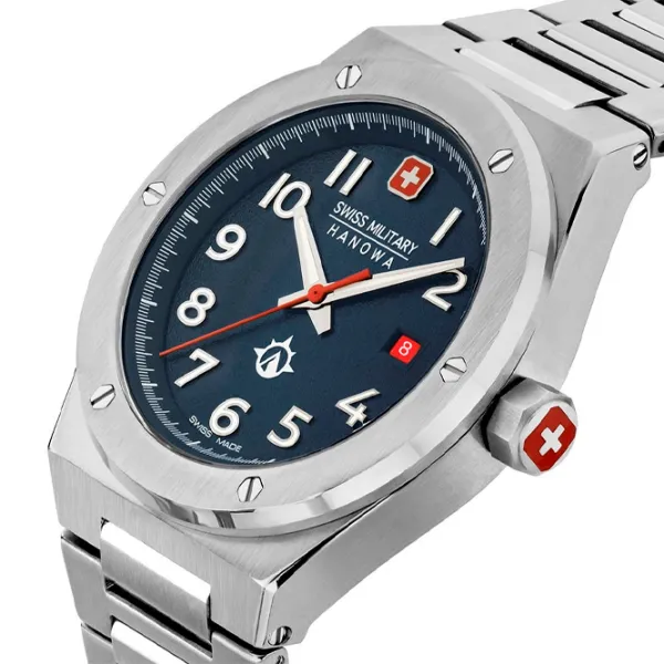 Ceas de mână pentru bărbați Swiss Military Hanowa SMWGH2101903 Cuarț/ 43 mm photo 3 Ceas de mână pentru bărbați Swiss Military Hanowa SMWGH2101903 Cuarț/ 43 mm photo 3