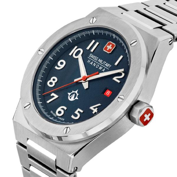 Ceas de mână pentru bărbați Swiss Military Hanowa SMWGH2101903 Cuarț/ 43 mm photo 3 Ceas de mână pentru bărbați Swiss Military Hanowa SMWGH2101903 Cuarț/ 43 mm photo 3