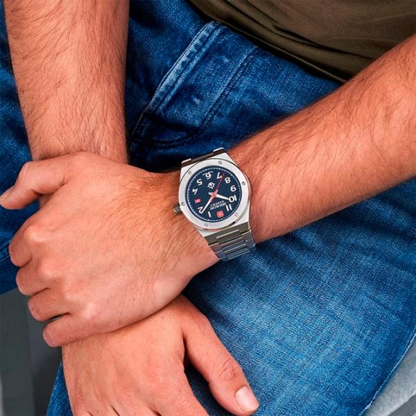 Ceas de mână pentru bărbați Swiss Military Hanowa SMWGH2101903 Cuarț/ 43 mm photo 5 Ceas de mână pentru bărbați Swiss Military Hanowa SMWGH2101903 Cuarț/ 43 mm photo 5