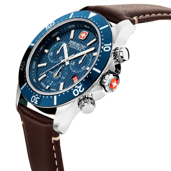 Ceas de mână pentru bărbați Swiss Military Hanowa SMWGC2100706 Cuarț/ 43 mm photo 2 Ceas de mână pentru bărbați Swiss Military Hanowa SMWGC2100706 Cuarț/ 43 mm photo 2