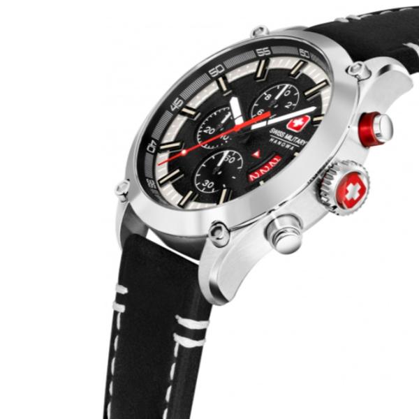 Ceas de mână pentru bărbați Swiss Military Hanowa SMWGC2101401 Cuarț/ 44 mm photo 2 Ceas de mână pentru bărbați Swiss Military Hanowa SMWGC2101401 Cuarț/ 44 mm photo 2