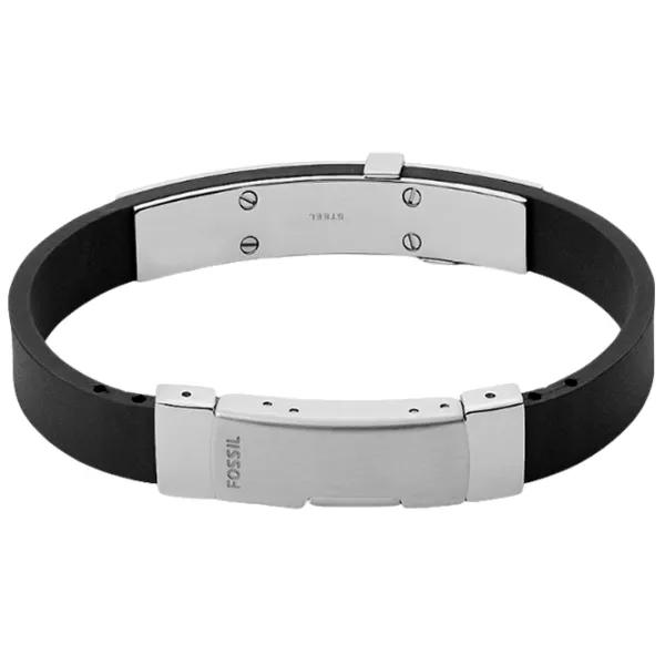 Brățară pentru bărbați FOSSIL JF85096040 Inox/ Black photo 2 Brățară pentru bărbați FOSSIL JF85096040 Inox/ Black photo 2