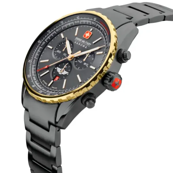 Ceas de mână pentru bărbați Swiss Military Hanowa SMWGI0000341 Cuarț/ 44 mm photo 2 Ceas de mână pentru bărbați Swiss Military Hanowa SMWGI0000341 Cuarț/ 44 mm photo 2