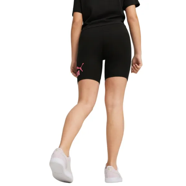 Шорты для девочек Puma Ess Logo Short Tights G 128/ Черный photo 4 Шорты для девочек Puma Ess Logo Short Tights G 128/ Черный photo 4