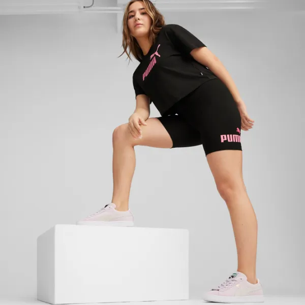 Шорты для девочек Puma Ess Logo Short Tights G 128/ Черный photo 5 Шорты для девочек Puma Ess Logo Short Tights G 128/ Черный photo 5