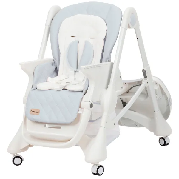 Стульчик для кормления Carrello Caramel CRL-9501/3 () / 6 месяцев / Cloud Grey photo 5 Стульчик для кормления Carrello Caramel CRL-9501/3 () / 6 месяцев / Cloud Grey photo 5