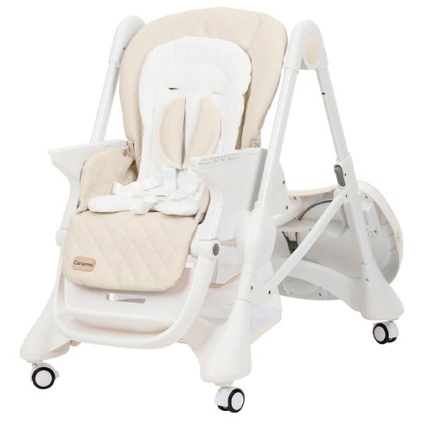 Стульчик для кормления Carrello Caramel CRL-9501/3 () / 6 месяцев / Cream Beige  photo 4