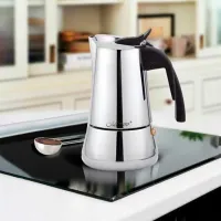 Cafetieră gheizer Maestro Mr-1660-6 0.3l / Aluminiu / Inox photo 4