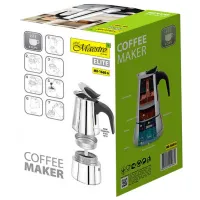 Cafetieră gheizer Maestro Mr-1660-6 0.3l / Aluminiu / Inox photo 5