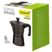 Cafetieră gheizer Maestro Mr-1666-3 0.3l / Aluminiu / Black photo 5