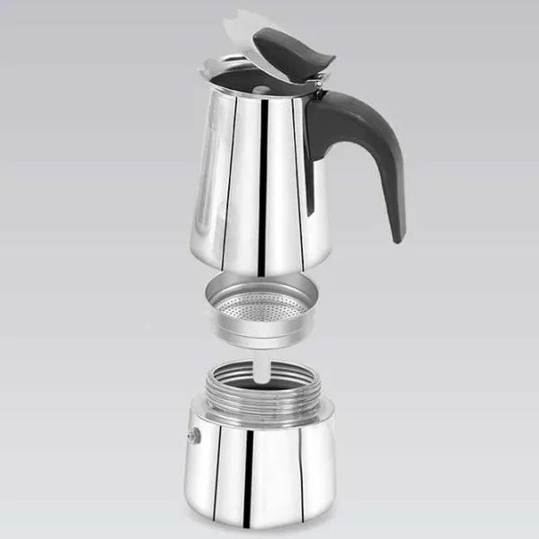 Кофеварка Maestro Mr-1660-2 0.1л / Алюминий / Нержавеющая сталь photo 3