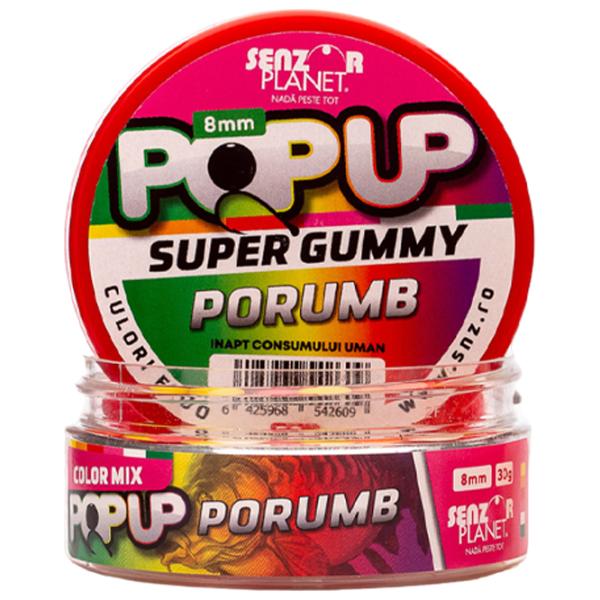 Бойлы Senzor Planet Pop-Up Super Gummy Кукуруза/ 0.03 кг/ 8 мм photo 2 Бойлы Senzor Planet Pop-Up Super Gummy Кукуруза/ 0.03 кг/ 8 мм photo 2