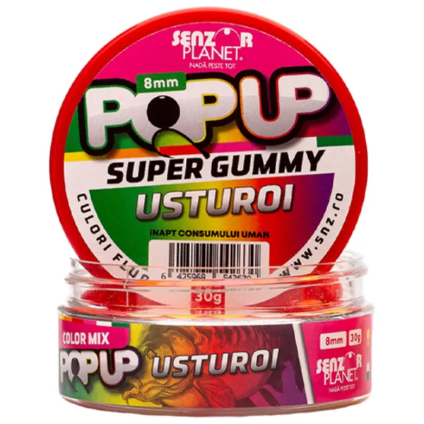 Бойлы Senzor Planet Pop-Up Super Gummy Чеснок/ 0.03 кг/ 8 мм photo 2 Бойлы Senzor Planet Pop-Up Super Gummy Чеснок/ 0.03 кг/ 8 мм photo 2