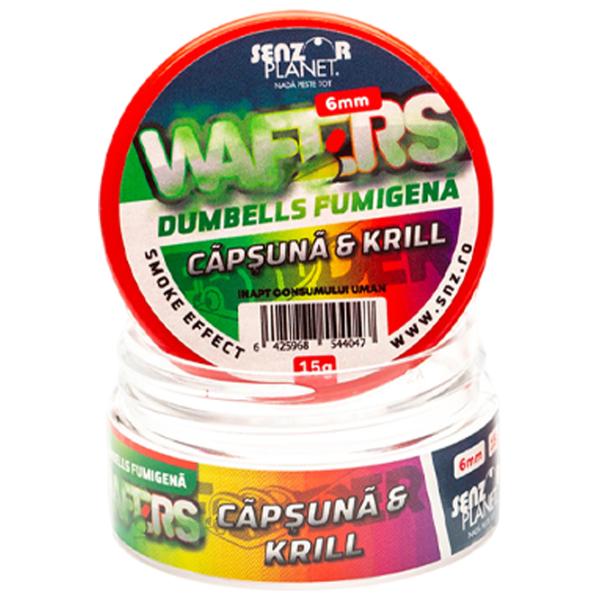 Boilies Senzor Planet Wafters Dumbells Fumigena Krill/ 0.015 kg/ 6 mm photo 2 Boilies Senzor Planet Wafters Dumbells Fumigena Krill/ 0.015 kg/ 6 mm photo 2