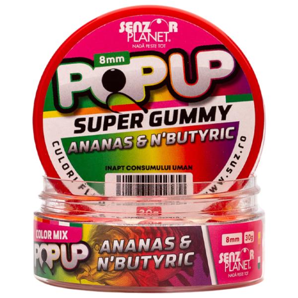 Бойлы Senzor Planet Pop-Up Super Gummy N-butyric/ 0.03 кг/ 8 мм photo 2 Бойлы Senzor Planet Pop-Up Super Gummy N-butyric/ 0.03 кг/ 8 мм photo 2