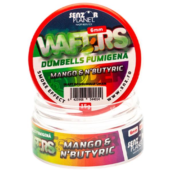 Boilies Senzor Planet Wafters Dumbells Fumigena N-butyric/ 0.015 kg/ 6 mm photo 2 Boilies Senzor Planet Wafters Dumbells Fumigena N-butyric/ 0.015 kg/ 6 mm photo 2