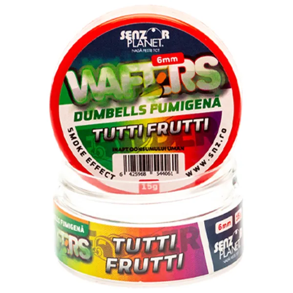 Бойлы Senzor Planet Wafters Dumbells Fumigena Tutti Frutti/ 0.015 кг/ 6 мм photo 2 Бойлы Senzor Planet Wafters Dumbells Fumigena Tutti Frutti/ 0.015 кг/ 6 мм photo 2