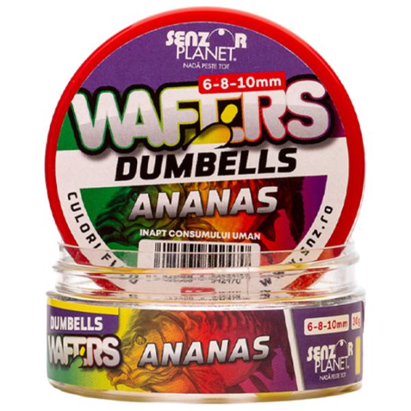 Boilies Senzor Planet Wafters Dumbells Pineapple/ 0.03 kg/ 6 mm photo 2