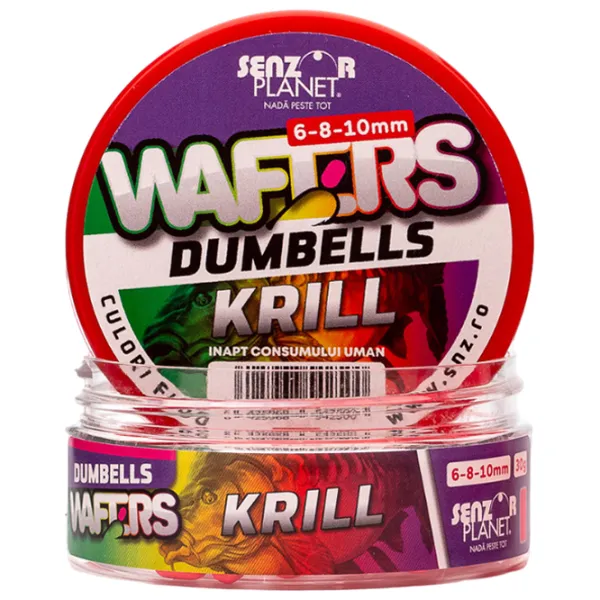 Бойлы Senzor Planet Wafters Dumbells Криль/ 0.03 кг/ 6 мм photo 2