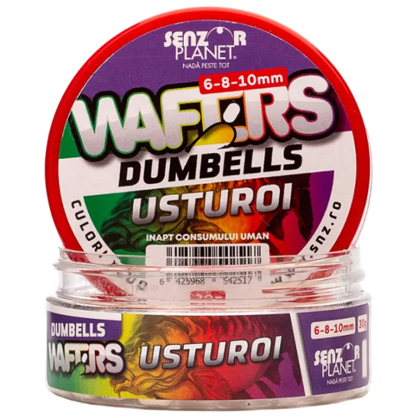 Бойлы Senzor Planet Wafters Dumbells Чеснок/ 0.03 кг/ 6 мм photo 2 Бойлы Senzor Planet Wafters Dumbells Чеснок/ 0.03 кг/ 6 мм photo 2