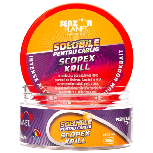 Boilies Senzor Planet SOLUBILE Scopex/ 0.2 kg/ 16 mm photo 2 Boilies Senzor Planet SOLUBILE Scopex/ 0.2 kg/ 16 mm photo 2