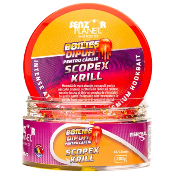 Бойлы Senzor Planet BOILIES DIPUIT Скопекс/ 0.2 кг/ 16 мм photo 2 Бойлы Senzor Planet BOILIES DIPUIT Скопекс/ 0.2 кг/ 16 мм photo 2