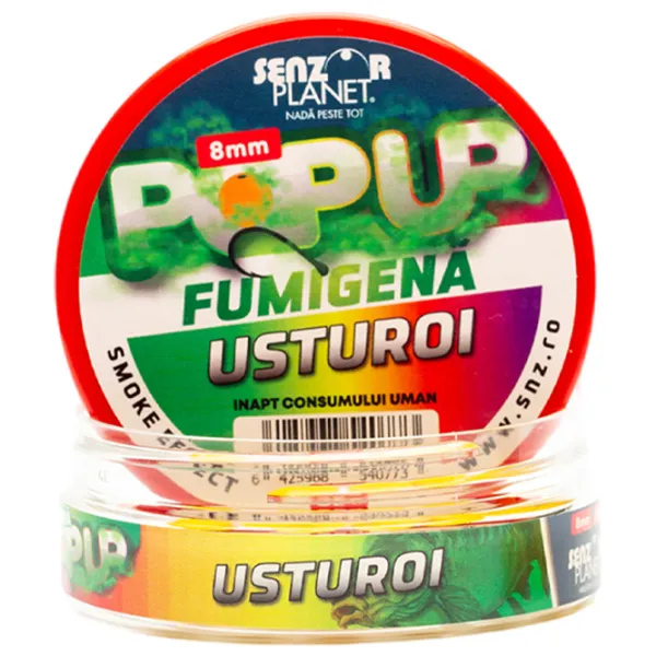Boilies Senzor Planet Pop-Up Fumigenă Garlic/ 0.025 kg/ 8 mm photo 2 Boilies Senzor Planet Pop-Up Fumigenă Garlic/ 0.025 kg/ 8 mm photo 2