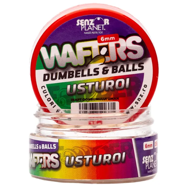 Boilies Senzor Planet Wafters Dumbells & Balls Garlic/ 0.015 kg/ 6 mm photo 2 Boilies Senzor Planet Wafters Dumbells & Balls Garlic/ 0.015 kg/ 6 mm photo 2