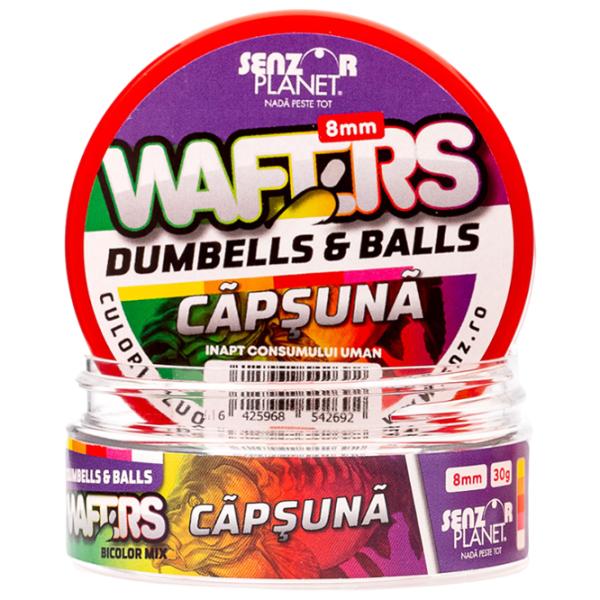 Бойлы Senzor Planet Wafters Dumbells Клубника/ 0.03 кг/ 8 мм photo 2 Бойлы Senzor Planet Wafters Dumbells Клубника/ 0.03 кг/ 8 мм photo 2