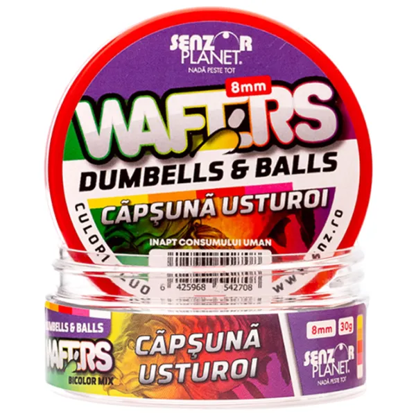 Boilies Senzor Planet Wafters Dumbells Garlic/ 0.03 kg/ 8 mm photo 2 Boilies Senzor Planet Wafters Dumbells Garlic/ 0.03 kg/ 8 mm photo 2