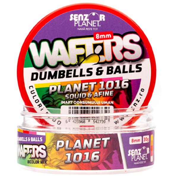 Бойлы Senzor Planet Wafters Dumbells Кальмар/ 0.03 кг/ 8 мм photo 2 Бойлы Senzor Planet Wafters Dumbells Кальмар/ 0.03 кг/ 8 мм photo 2