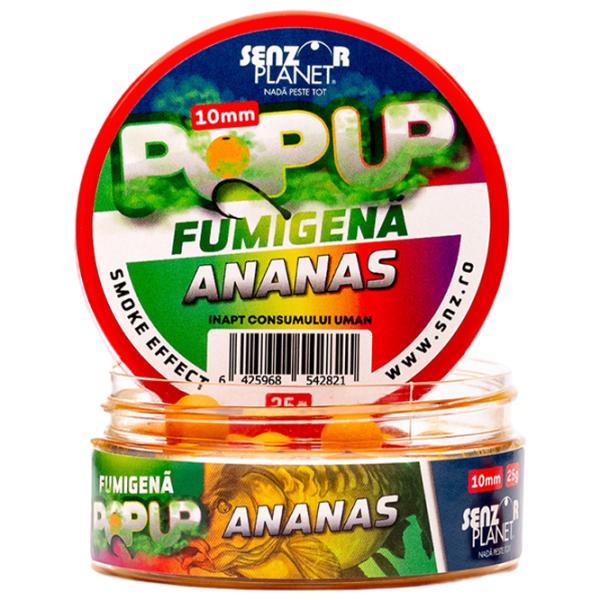 Бойлы Senzor Planet Pop-Up Fumigenă Ананас/ 0.025 кг/ 10 мм photo 2 Бойлы Senzor Planet Pop-Up Fumigenă Ананас/ 0.025 кг/ 10 мм photo 2
