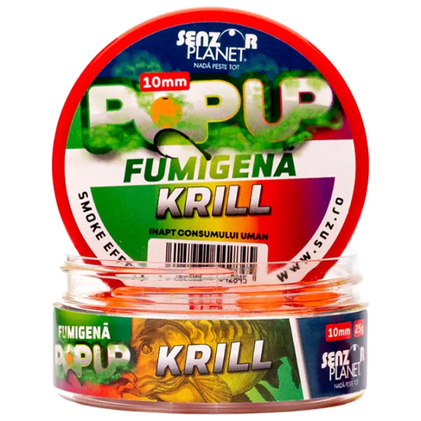 Бойлы Senzor Planet Pop-Up Fumigenă Криль/ 0.025 кг/ 10 мм photo 2 Бойлы Senzor Planet Pop-Up Fumigenă Криль/ 0.025 кг/ 10 мм photo 2