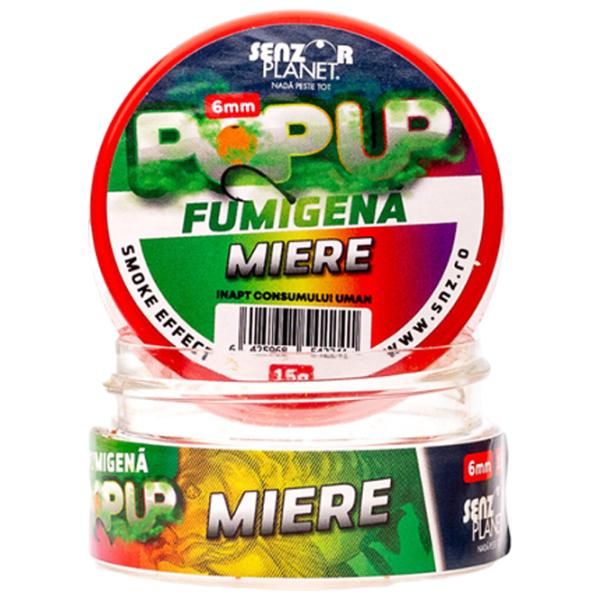 Бойлы Senzor Planet Pop-Up Fumigenă Мёд/ 0.015 кг/ 6 мм photo 2