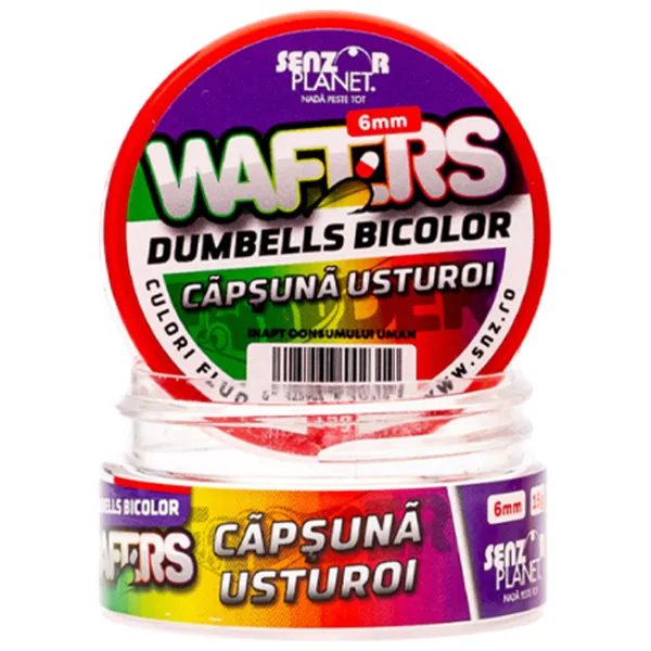 Бойлы Senzor Planet Wafters Dumbells Чеснок/ 0.015 кг/ 6 мм photo 2