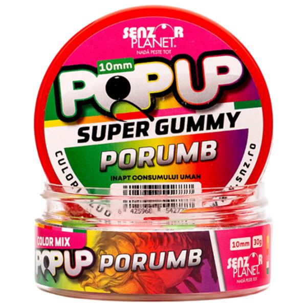 Boilies Senzor Planet Pop-Up Super Gummy Corn/ 0.03 kg/ 10 mm photo 2