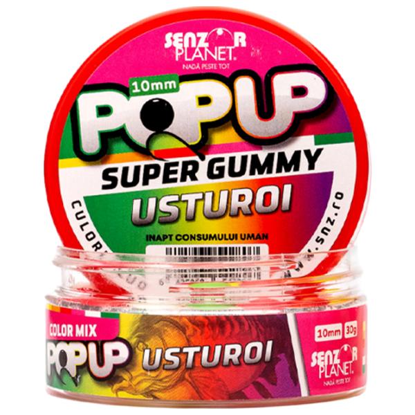 Boilies Senzor Planet Pop-Up Super Gummy Garlic/ 0.03 kg/ 10 mm photo 2