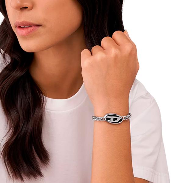 Brățară unisex DIESEL DX1469040 Inox/ Silver photo 2 Brățară unisex DIESEL DX1469040 Inox/ Silver photo 2