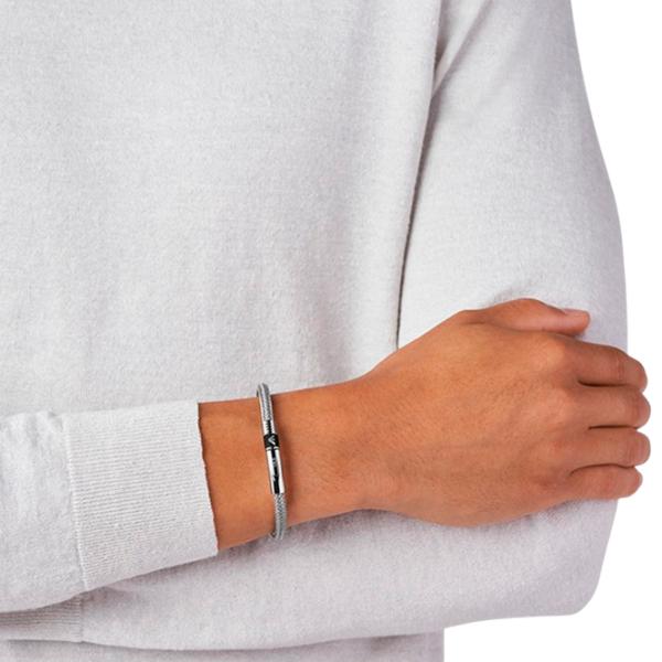 Brățară pentru bărbați EMPORIO ARMANI EGS1623040 19 Inox/ Silver photo 2