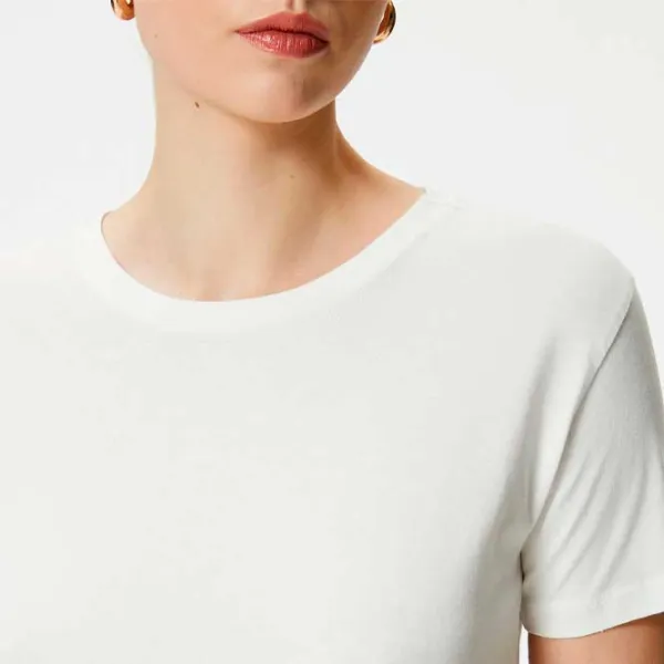 Tricou pentru femei Koton 4SAK60020EK 100% bumbac/ White photo 5