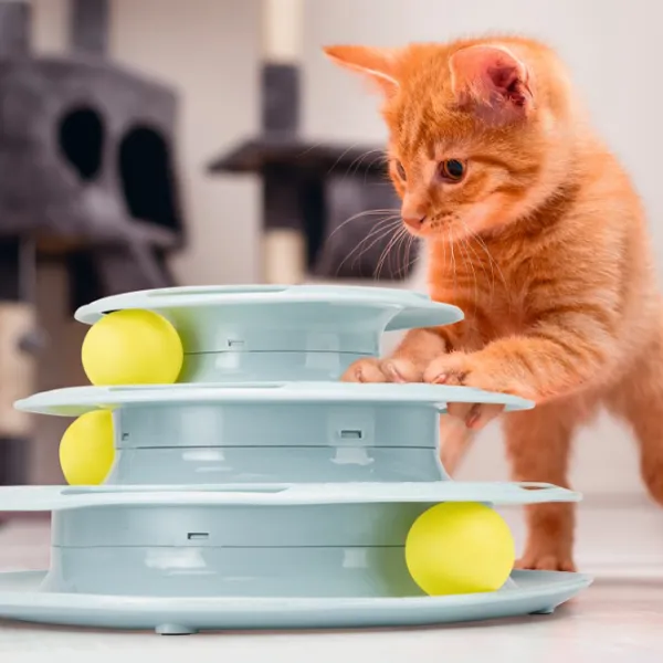 Jucărie interactivă pentru pisici Beeztees Play Tower  photo 2